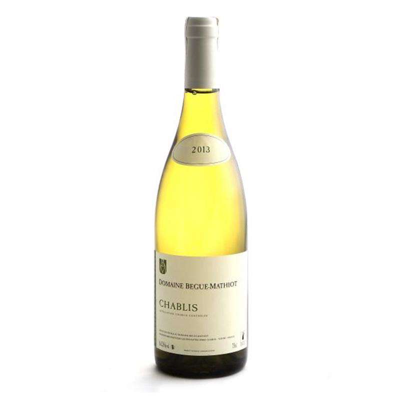 White Wine Chablis Domaine Begue Mathiot France Burgundy Avanti Wines Ltd