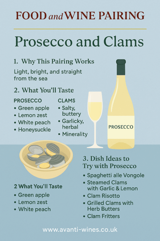 prosecco food pairing