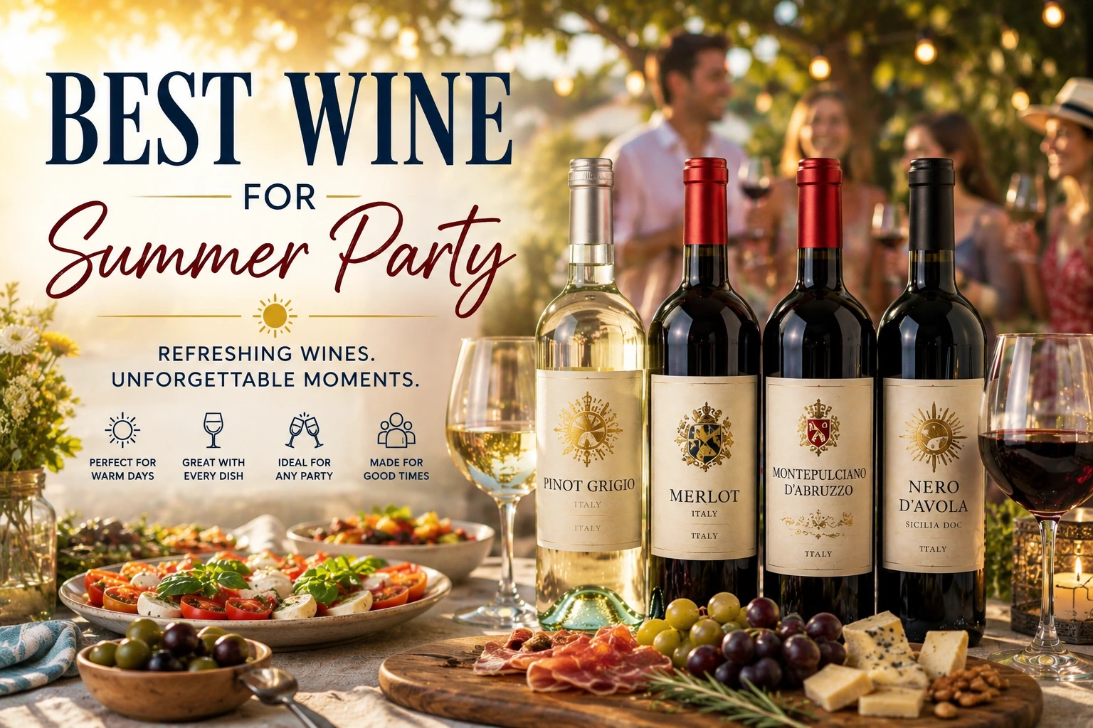best wine for summer party