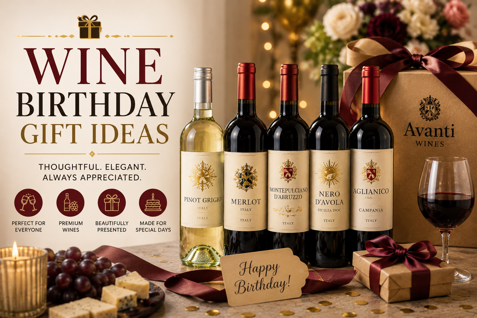 wine birthday gift