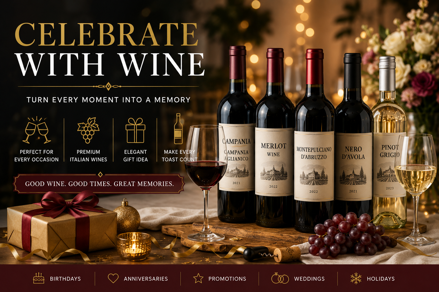 celebration wine