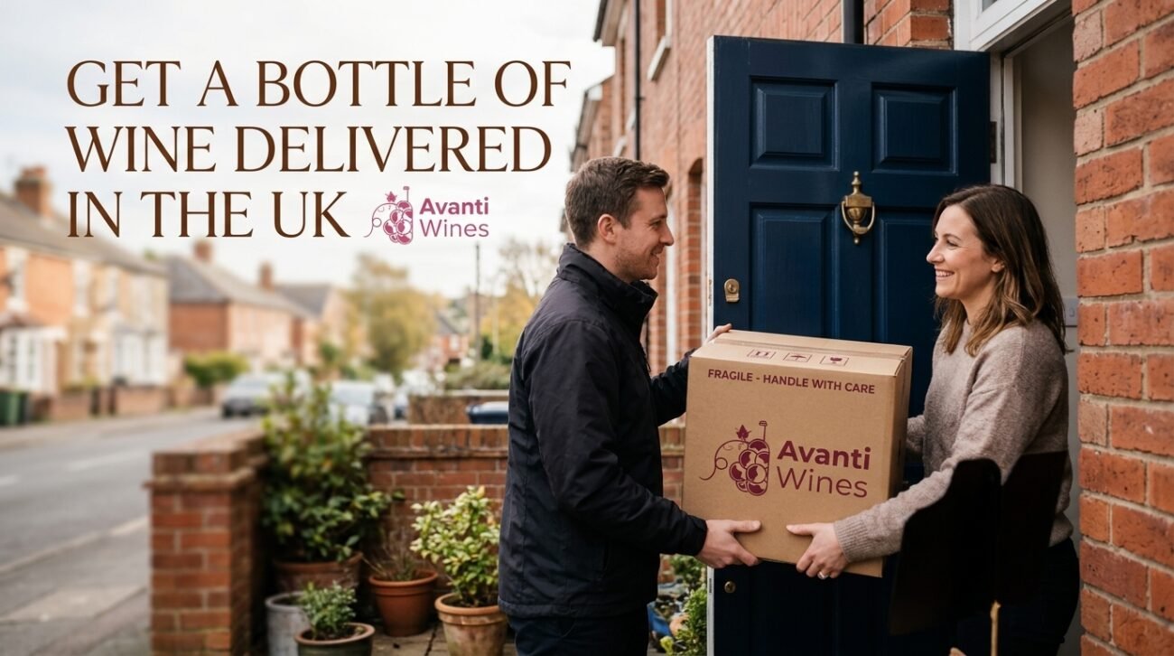 bottle of wine delivered