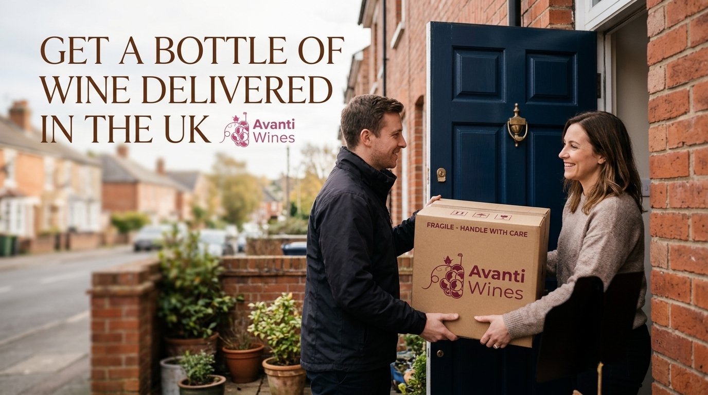 bottle of wine delivered